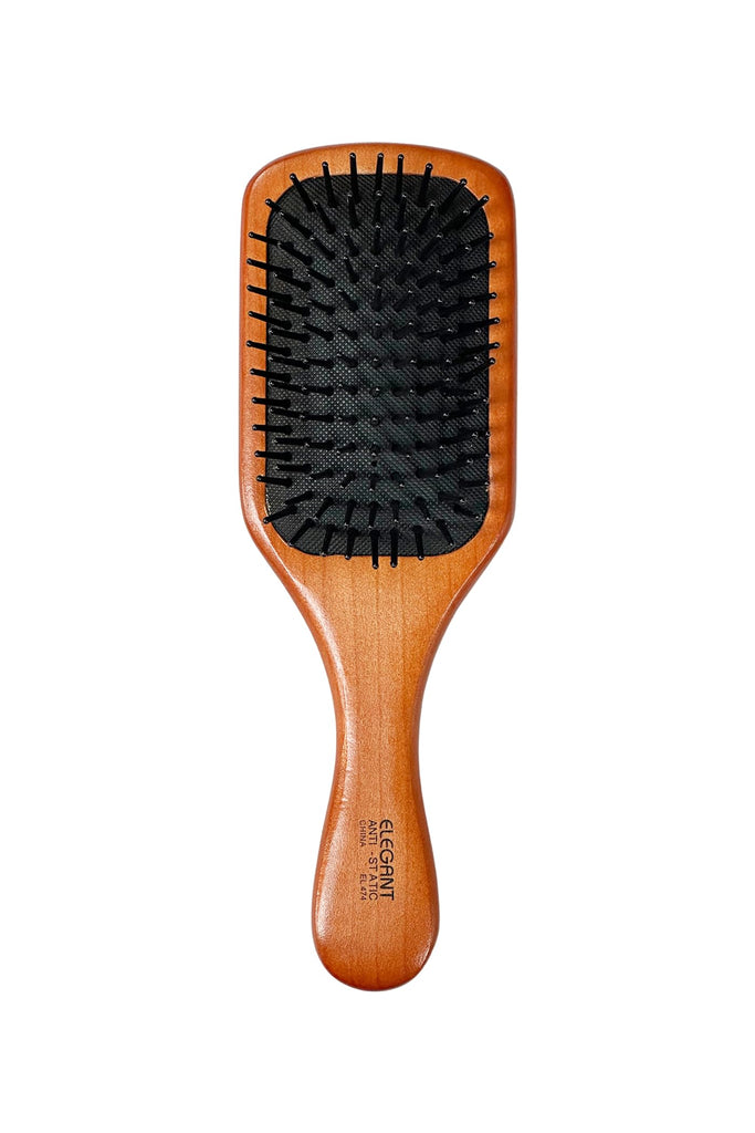 Elegant #474 Anti-Static Paddle Pin Hairbrush - Mini (8")