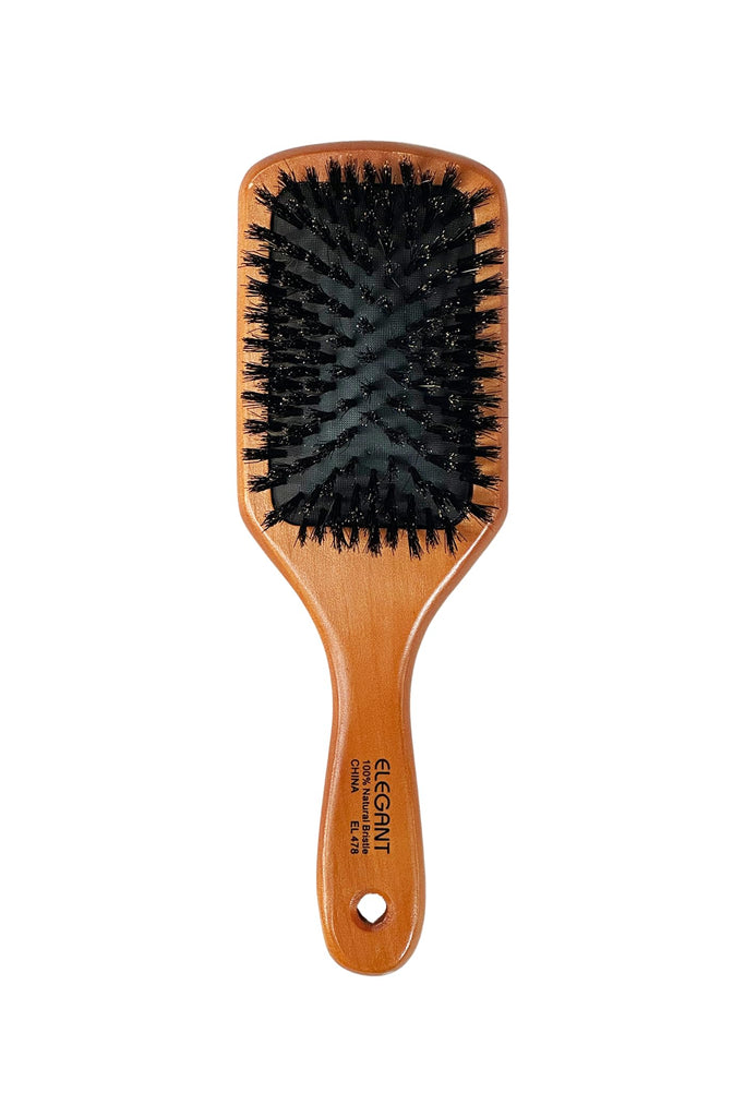 Elegant #478 Anti-Static Paddle Bore Hairbrush - Medium (9.25")