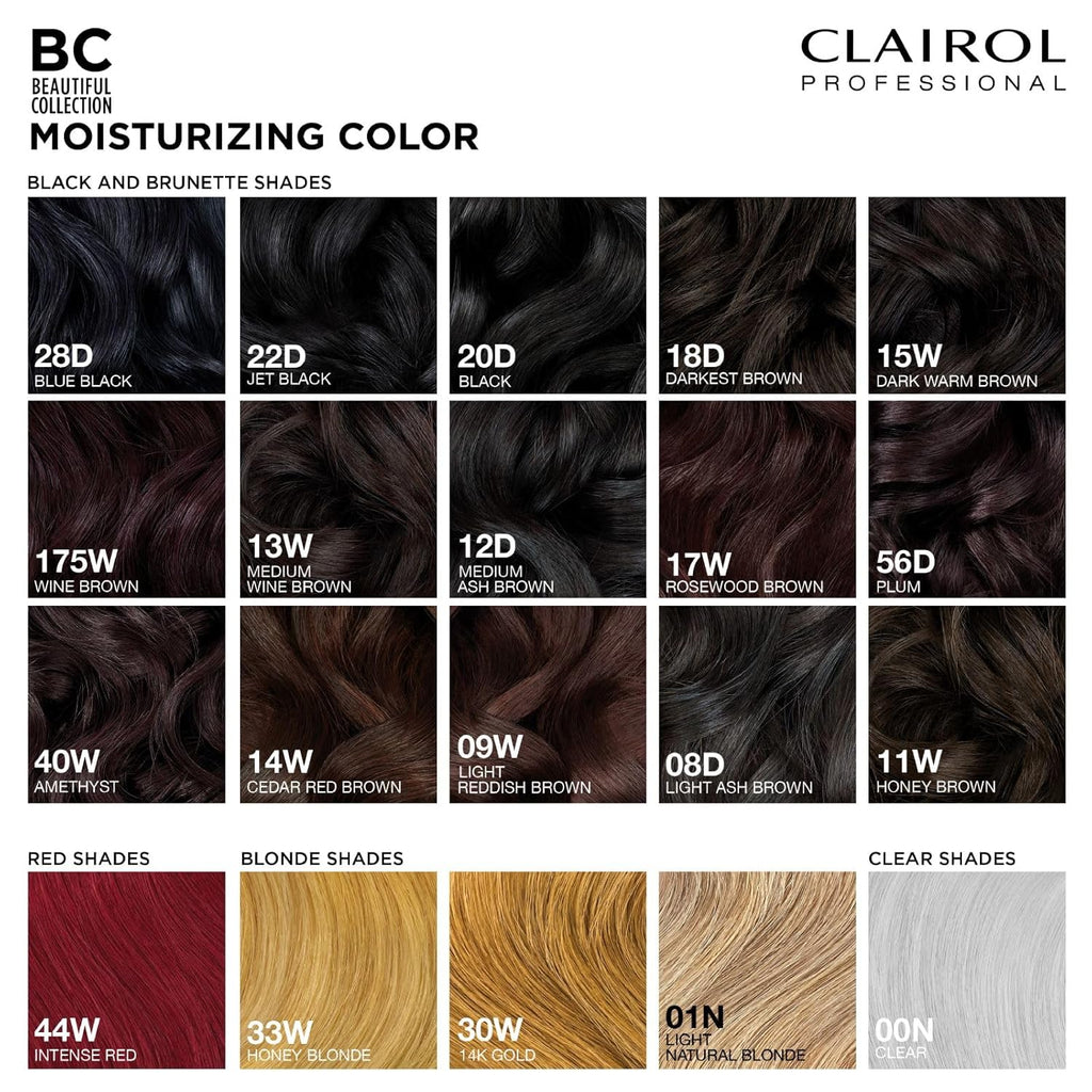 Clairol Professional Beautiful Collection Semi-Permanent Moisturizing Hair Color - B13W Medium Warm Brown