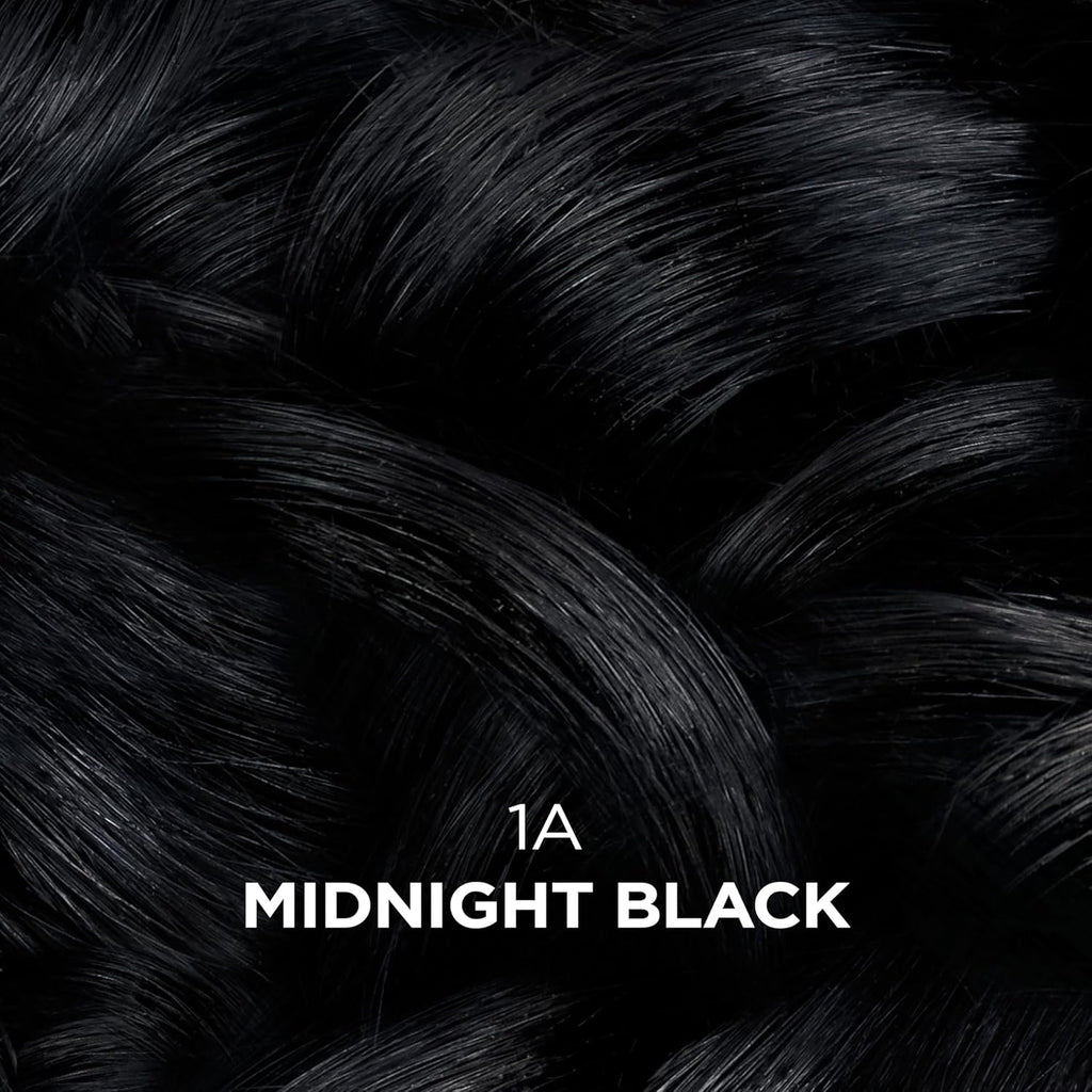 Clairol Professional Beautiful Collection Semi-Permanent Hair Color - 1A Midnight Black (Advanced Gray Solutions)