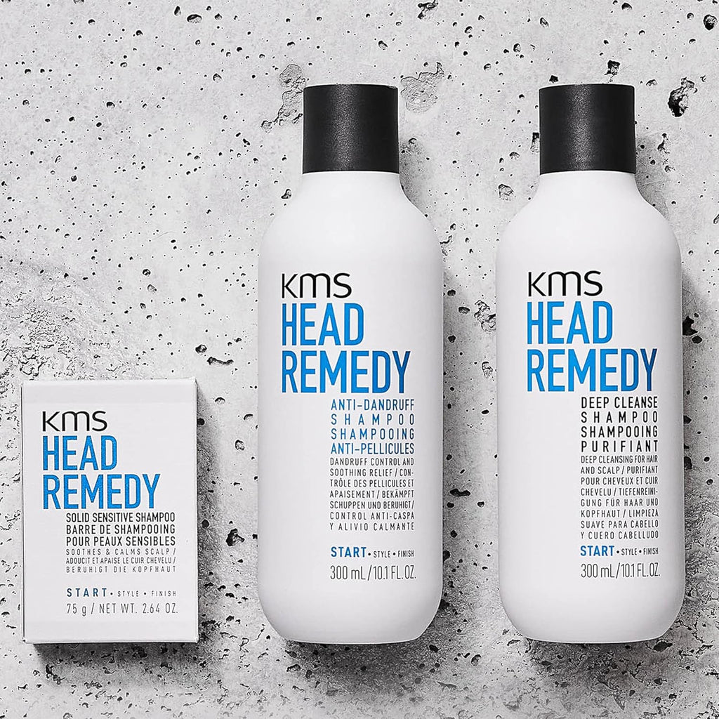 KMS HEAD REMEDY Solid Sensitive Shampoo Bar 2.64 oz / 75 g | Soothes & Calms