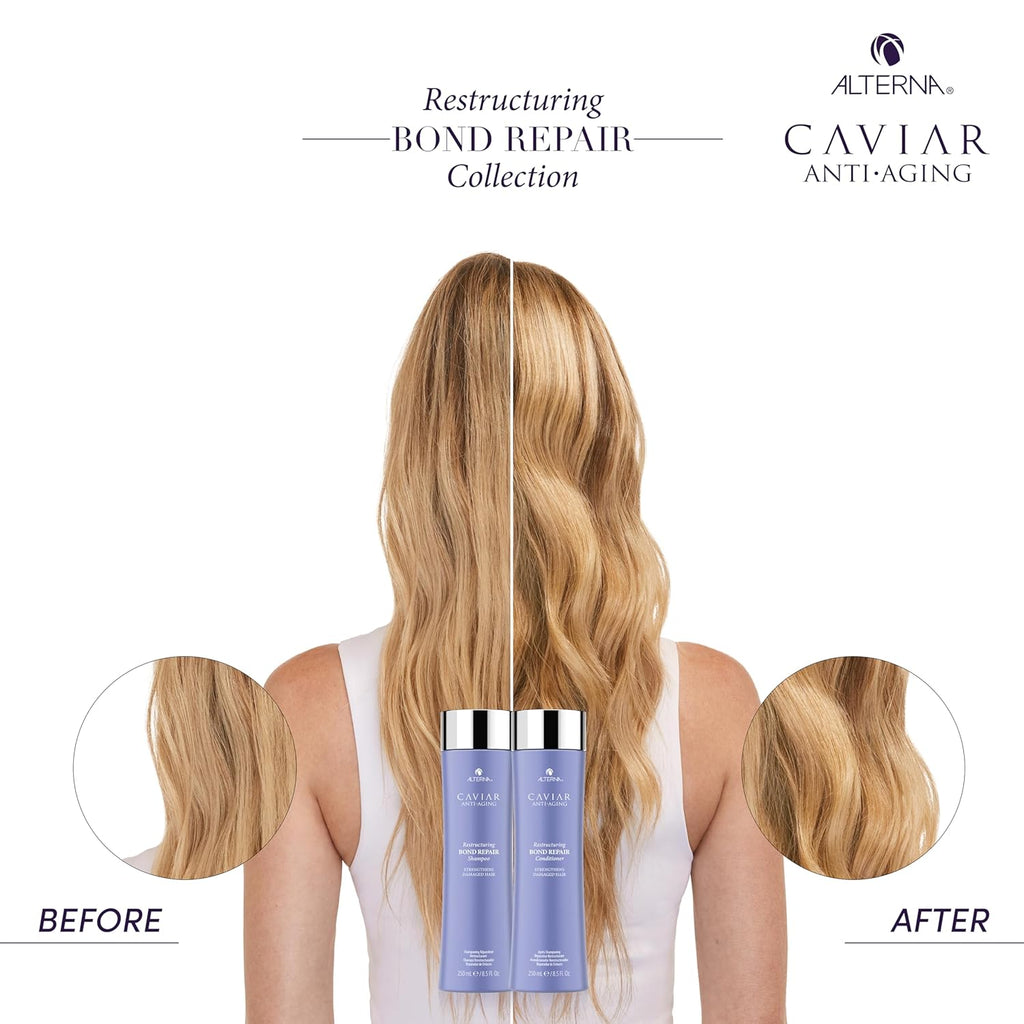 Alterna Caviar Anti-Aging Restructuring Bond Repair Conditioner Liter / 33 oz | Repairs Damaged Hair