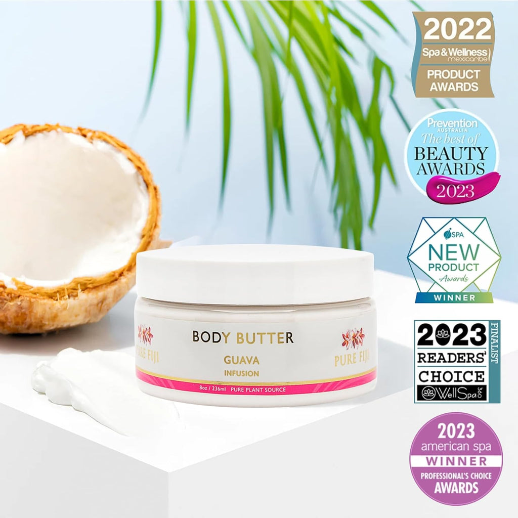 698876500023 - Pure Fiji Body Butter 8 oz / 236 ml - Guava