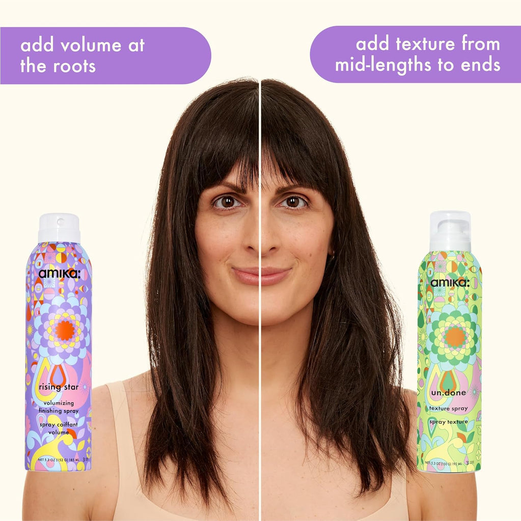 Amika RISING STAR Volumizing Finishing Spray 5.3 oz / 185 ml
