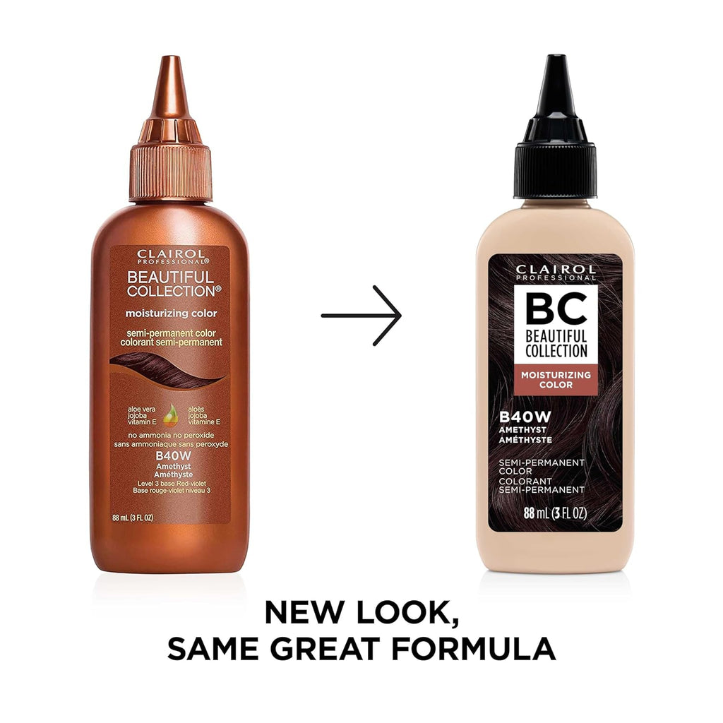 Clairol Professional Beautiful Collection Semi-Permanent Moisturizing Hair Color - B40W Amethyst
