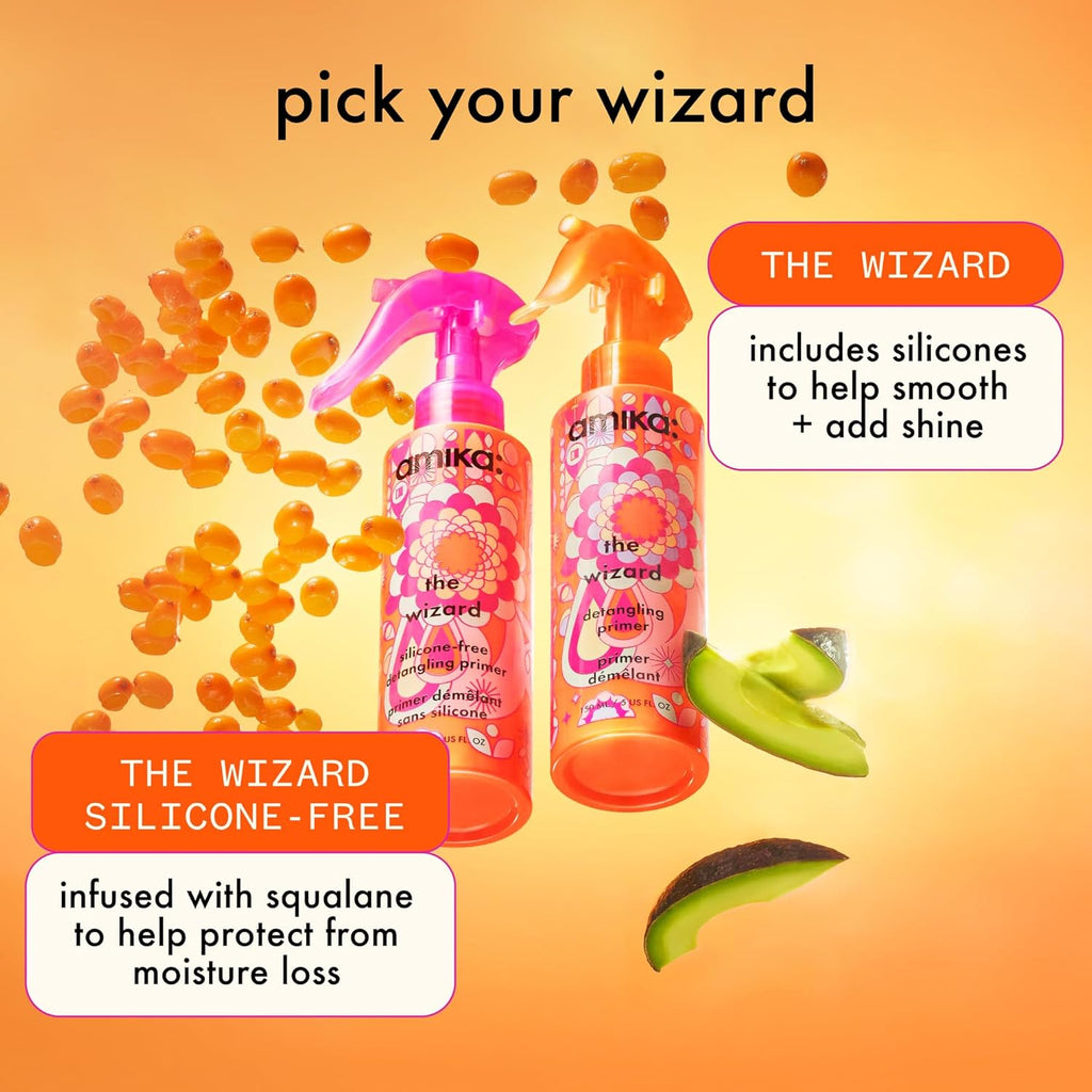 Amika THE WIZARD Silicone-Free Detangling Primer 