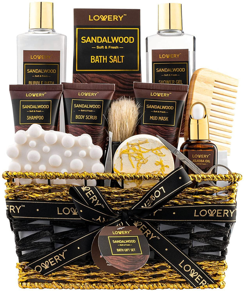 Lovery Sandalwood Bath Gift Set - X002TTT97V