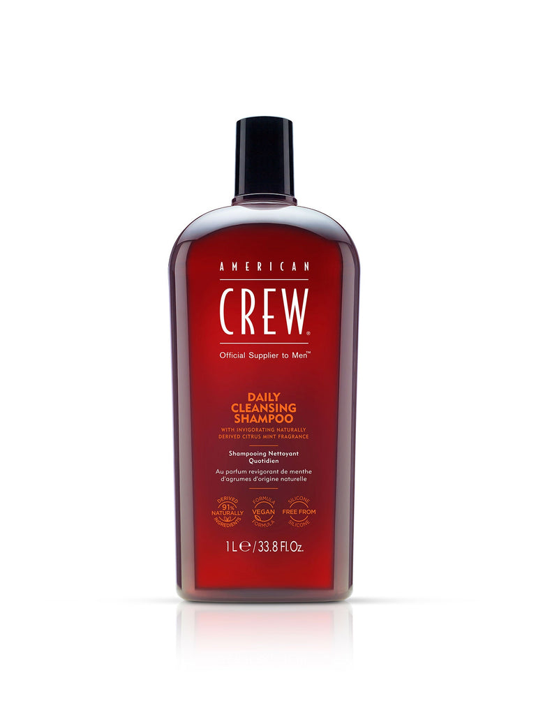 American Crew Daily Cleansing Shampoo Liter / 33.8 oz - 738678001004