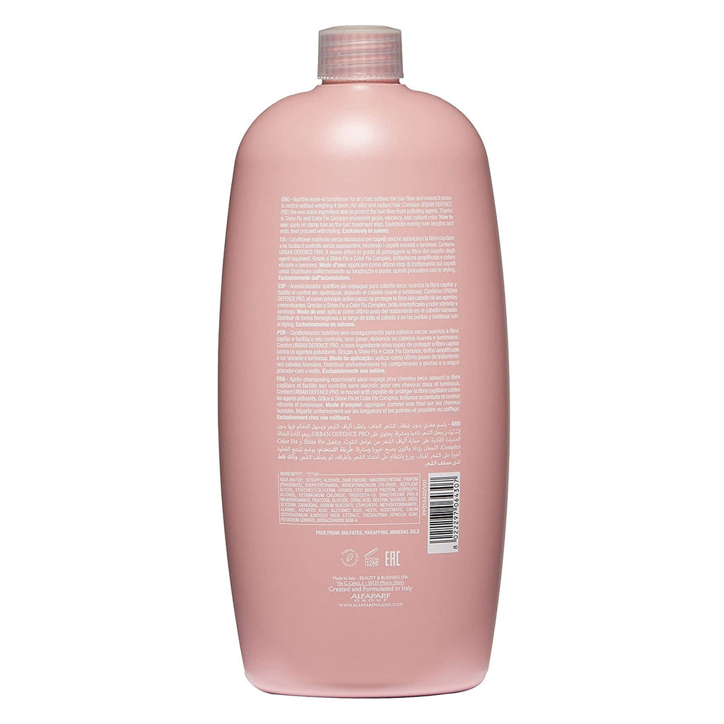 Alfaparf Semi Di Lino Moisture Nutritive Leave-In Conditioner 1000 ml / 33.8 oz | For Dry Hair - 8022297064307