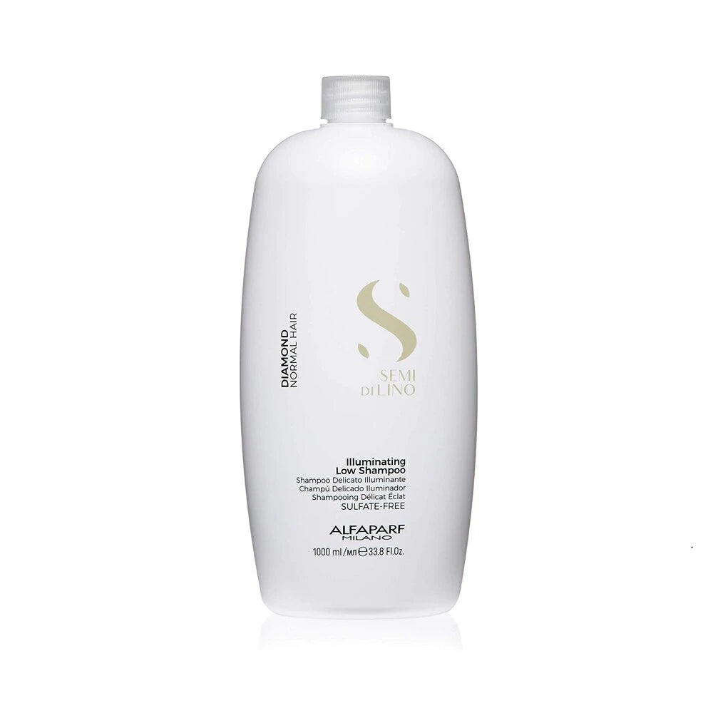 Alfaparf Semi Di Lino Diamond Illuminating Low Shampoo 1000 ml / 33.8 oz | For Normal Hair - 8022297064949