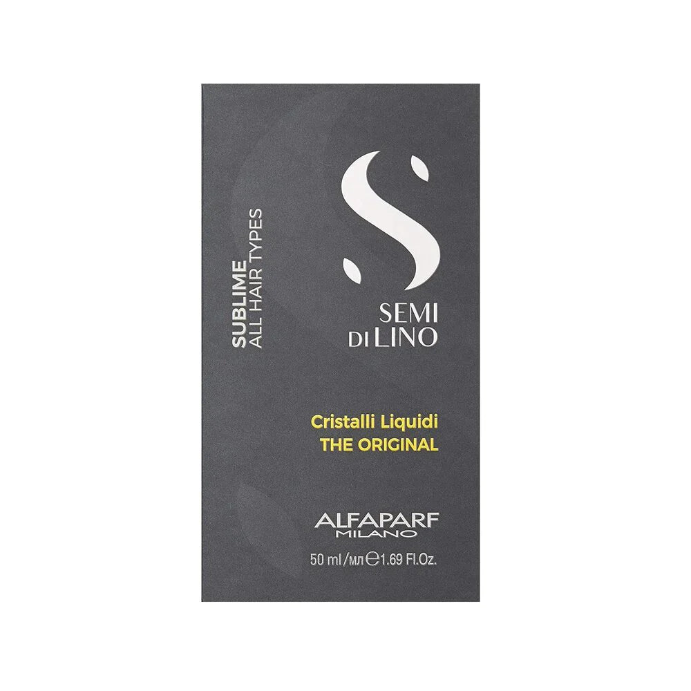 Alfaparf Semi Di Lino Sublime Cristalli Liquidi The Original 50 ml / 1.69 oz | For All Hair Types - 8022297154763