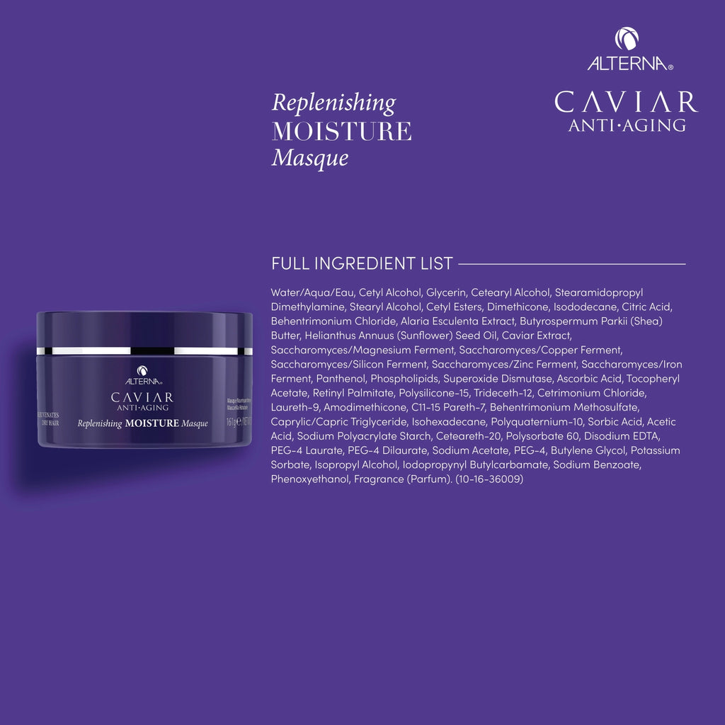 Alterna Caviar Anti-Aging Replenishing Moisture Masque 5.7 oz | For Dry Hair - 873509027812