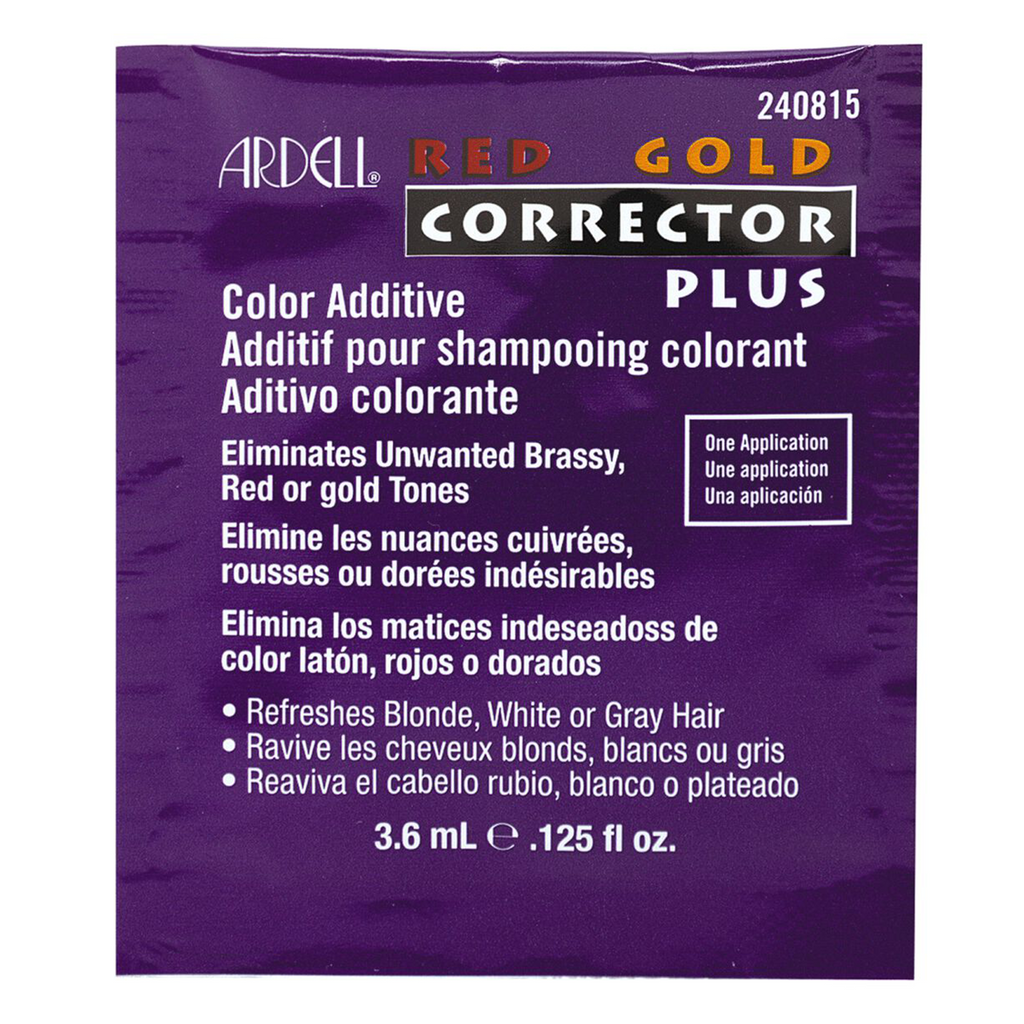 074764750990 - Ardell Red Gold Corrector Plus Color Additive Packet 0.125 oz / 3.6 ml