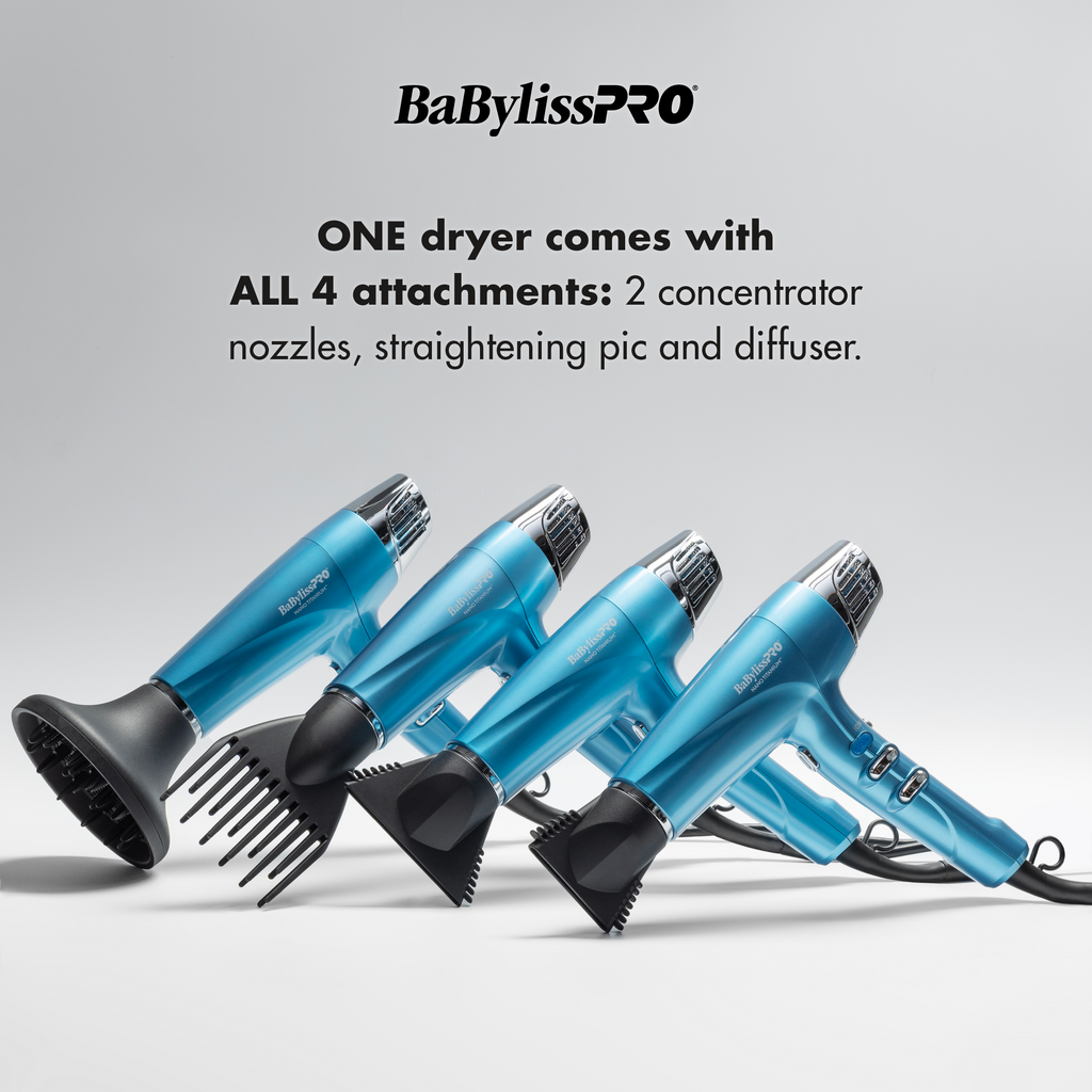 BaBylissPro Nano Titanium Professional High-Speed Dual Ionic Dryer