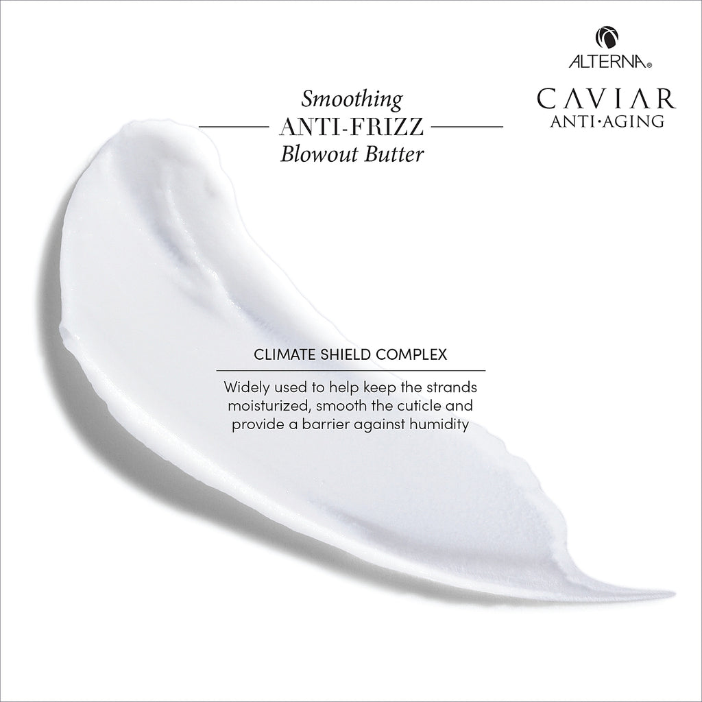 Alterna Caviar Anti-Aging Smoothing Anti-Frizz Blowout Butter 150 ml / 5 oz | For Medium to Thick Hair - 873509027676