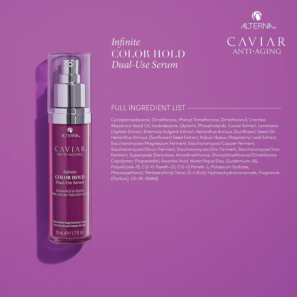 Alterna Caviar Anti-Aging Infinite Color Hold Dual-Sense Serum 50 ml / 1.7 oz | For Color Treated Hair - 873509027201