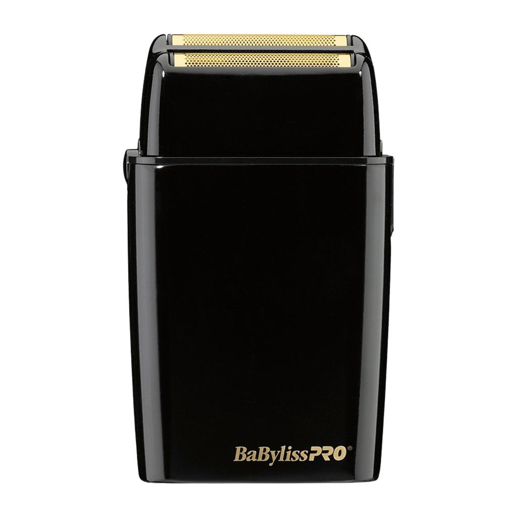 BabylissPro FOILFX02 Cordless Metal Double Foil Shaver - Black