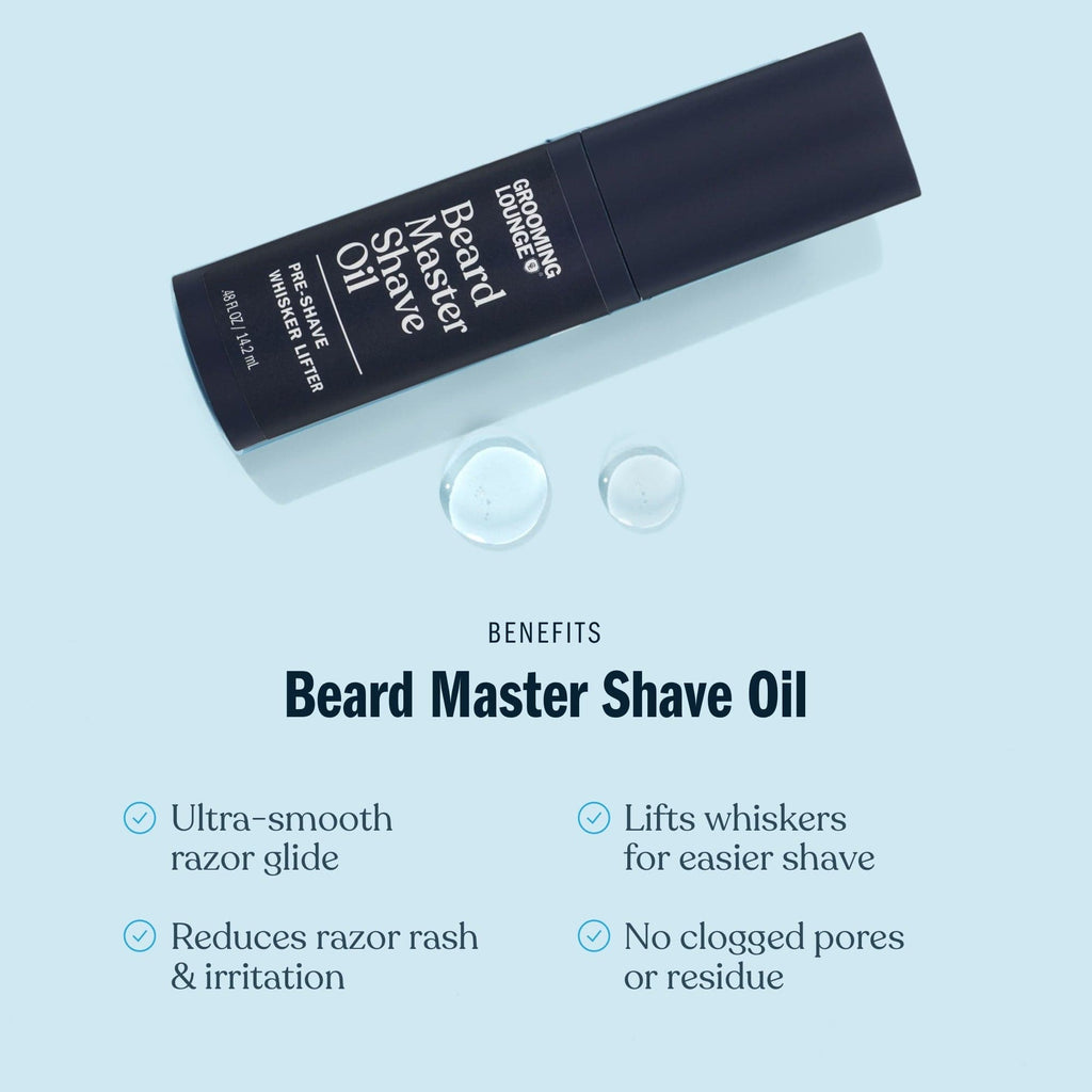 182861000464 - Grooming Lounge Beard Master Shave Oil 0.48 oz / 14.2 ml