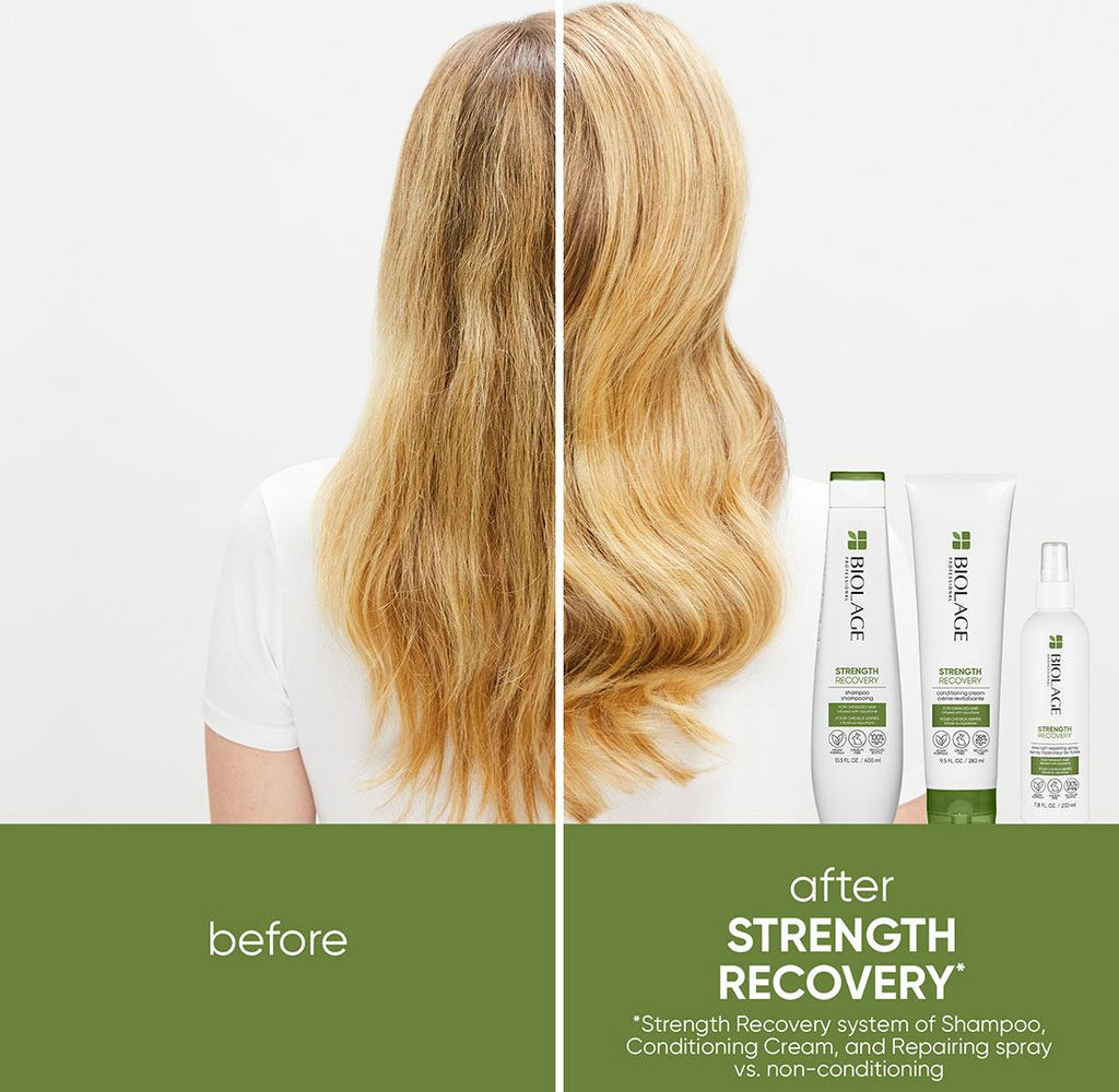 Biolage Strength Recovery Shampoo Liter / 33.8 oz | For Damaged Hair - 884486496683