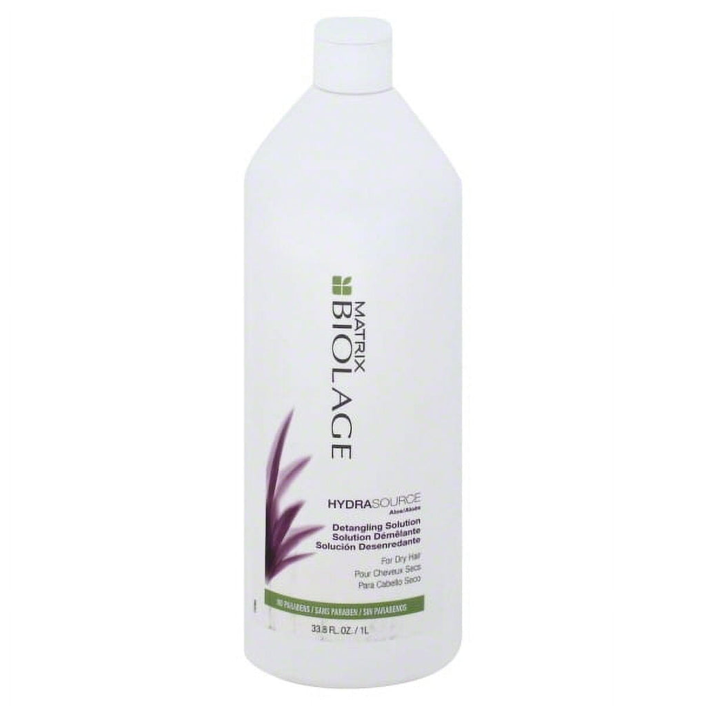 Biolage HydraSource Detangling Solution Liter / 33.8 oz | For Dry Hair