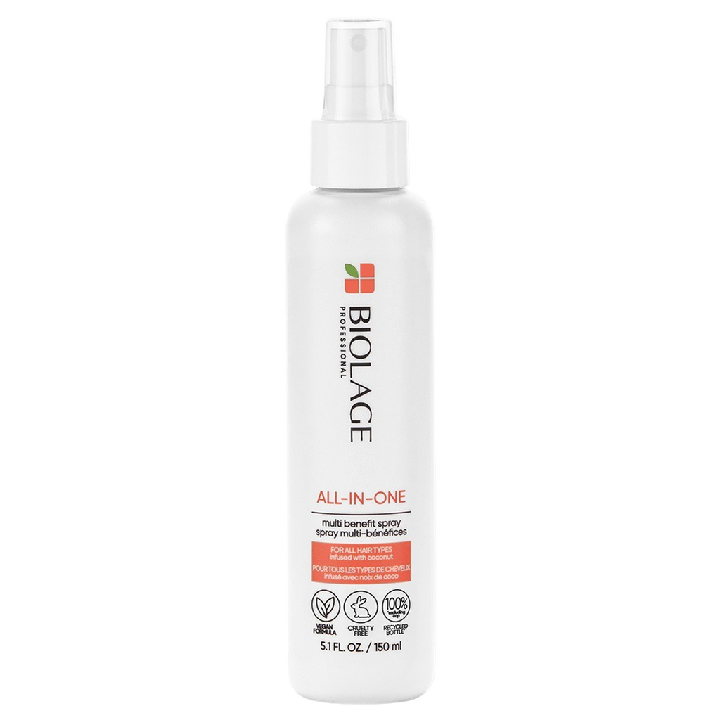 Biolage All-In-One Coconut Infusion Multi-Benefit Spray Hair Treatment 5.1 Oz - 884486412003