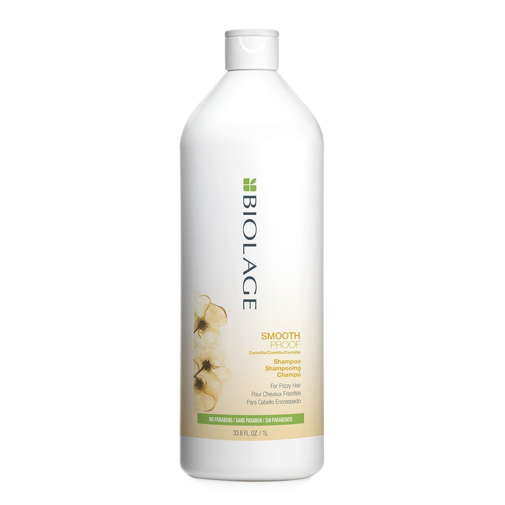 Biolage Smooth Proof Shampoo Liter / 33.8 oz | For Frizzy Hair - 884486151834