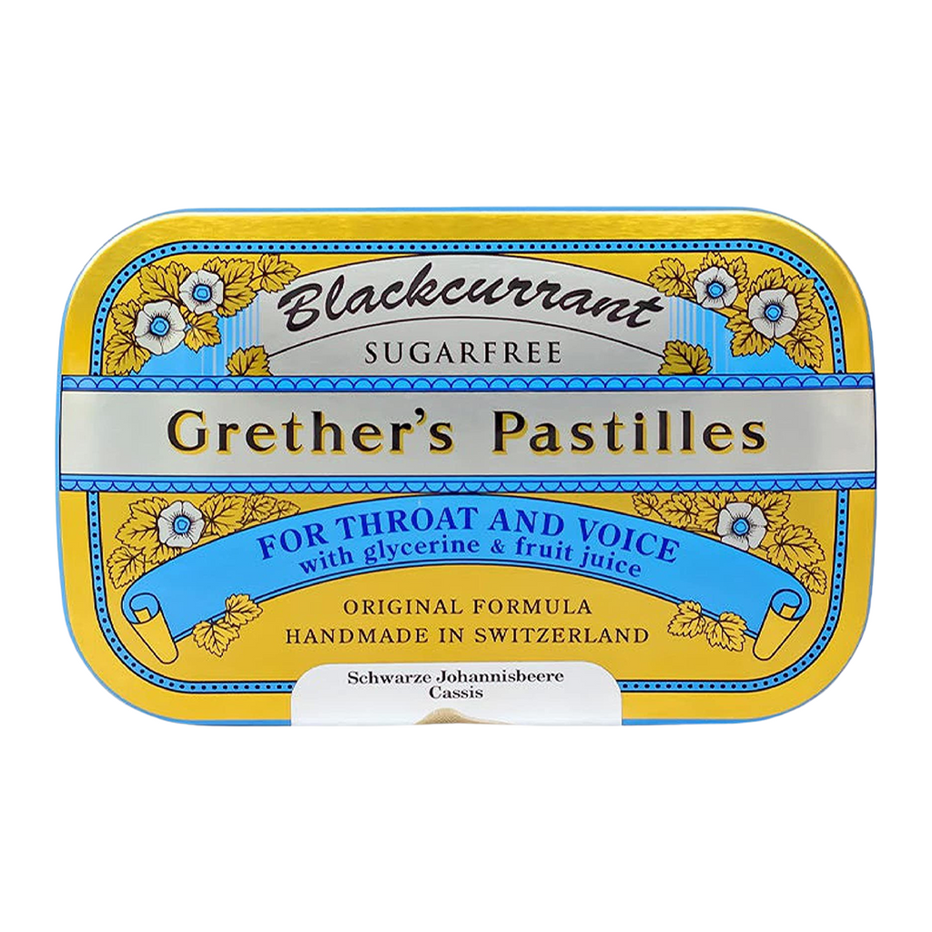 364031000447 - Grether's Pastilles 3.75 oz / 110 g - Blackcurrant Sugarfree