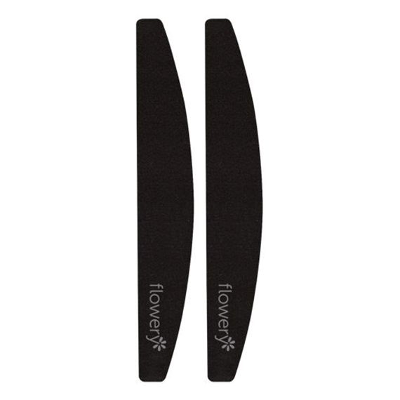 076271205048 - Flowery Nail File - Boomer (2 Pack) | For Thick, Gel-Polished or Acrylic Nails