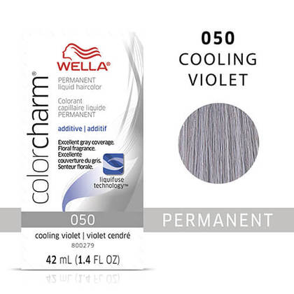 070018106414 - Wella ColorCharm Permanent Liquid Hair Color 42 ml / 1.4 oz - 050 Cooling Violet