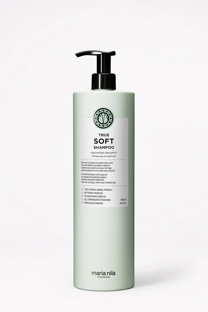 7391681036338 - Maria Nila True Soft Shampoo Liter 33.8 oz / 1000 ml