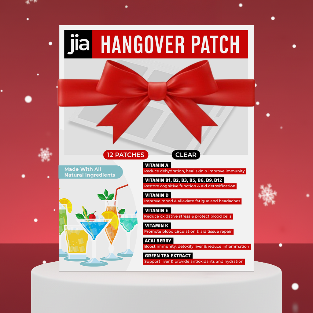 Jia Hangover Patch - 12 Clear Patches