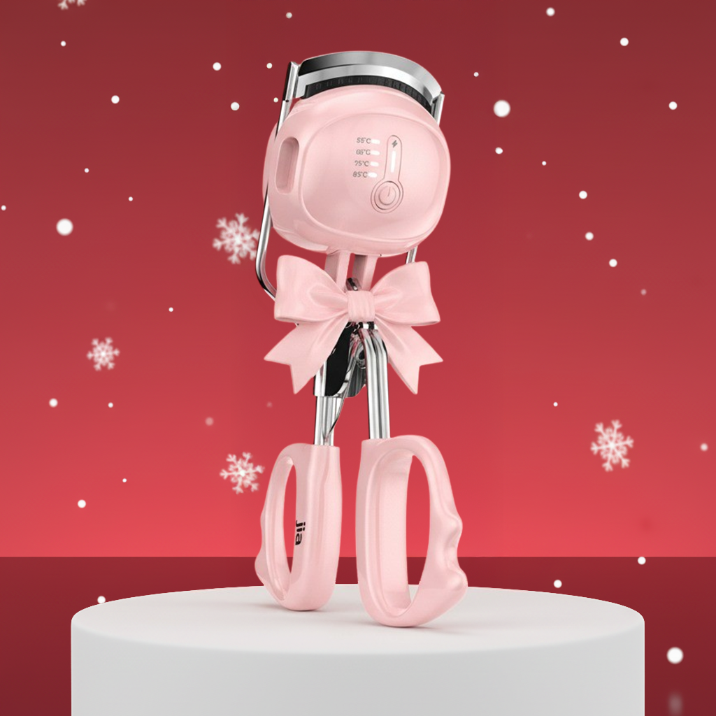 Jia SleekCurl Heated Eyelash Curler in Primrose Pink