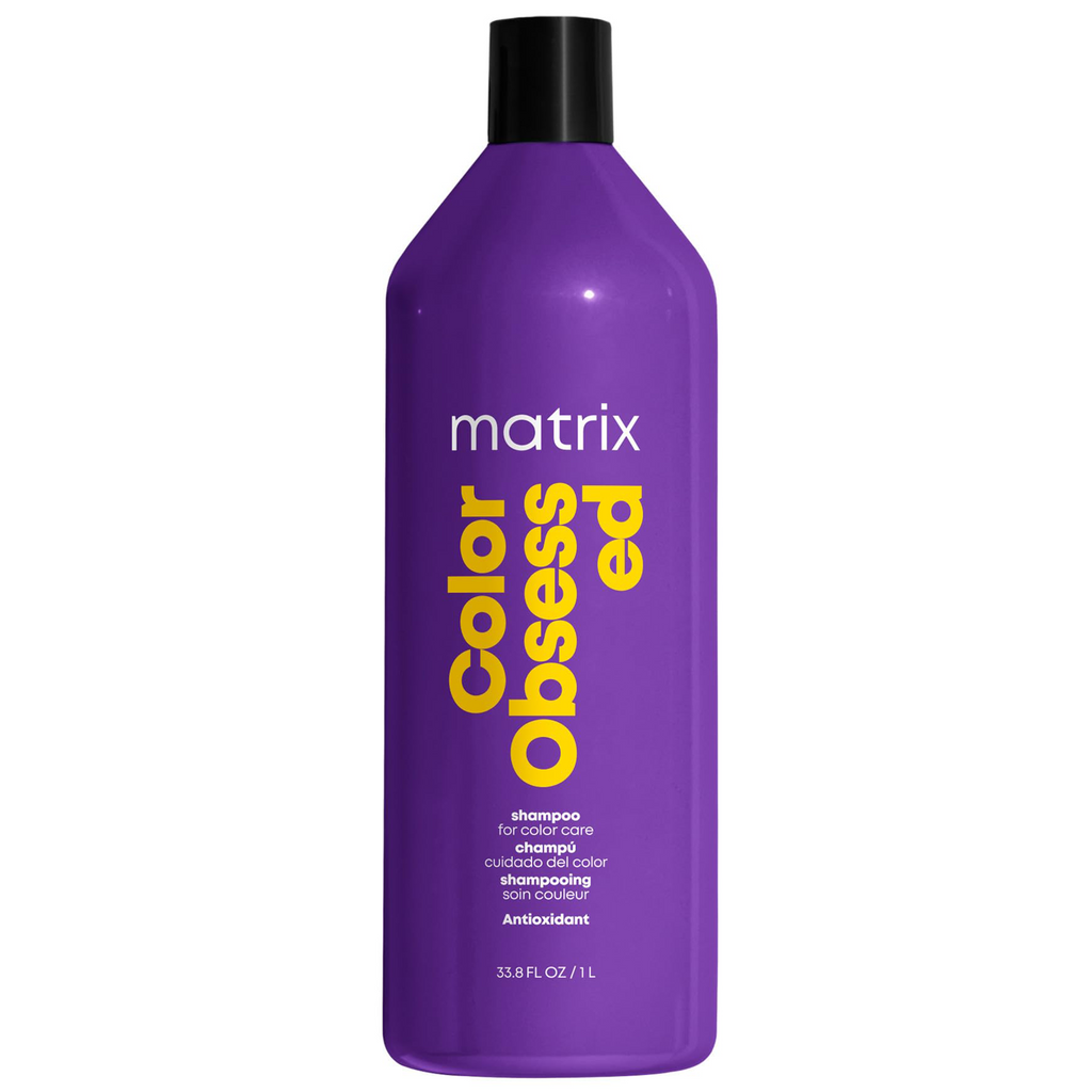 884486228017 - Matrix Color Obsessed Shampoo Liter / 33.8 oz | For Colored Hair