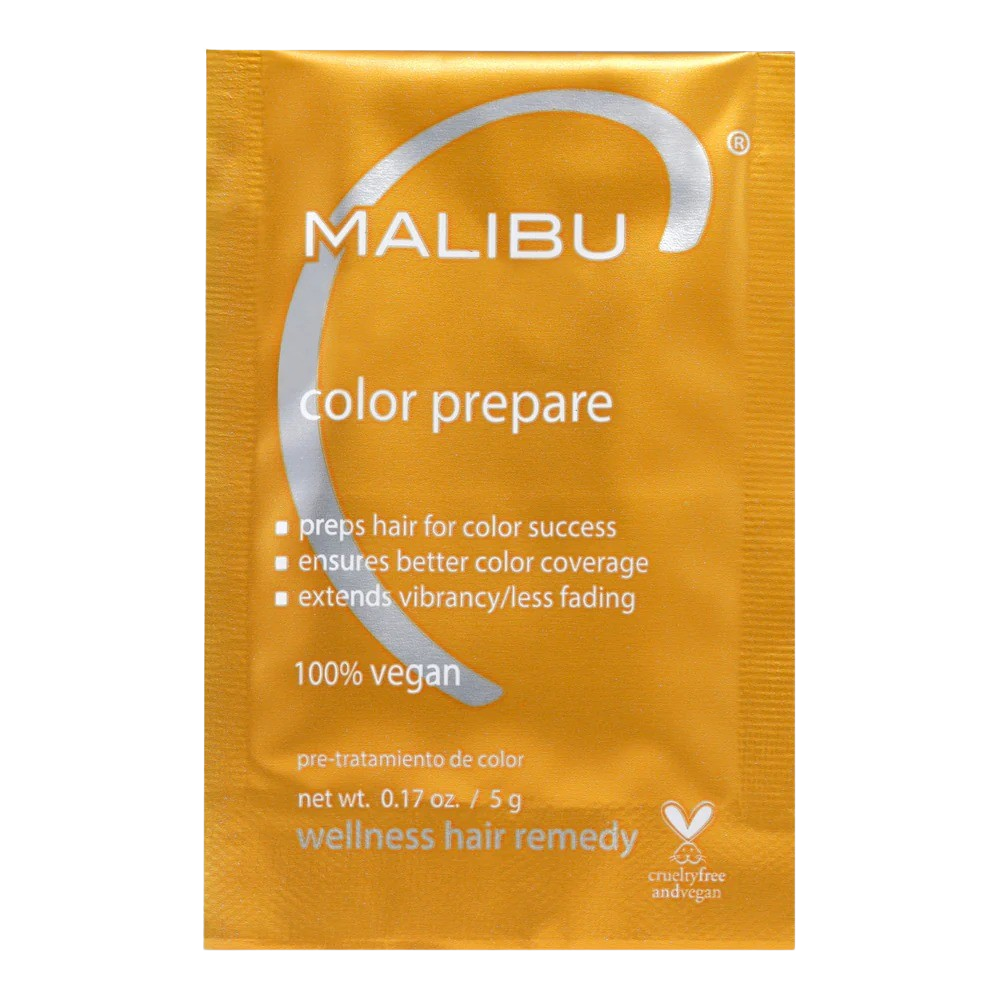 Malibu C COLOR PREPARE Hair Color Prep Packet 0.17 oz / 5 g