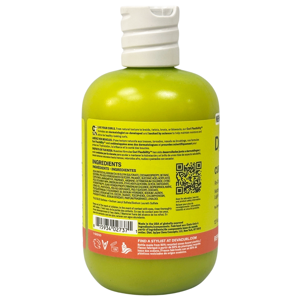 815934027371 - DevaCurl REPAIR & BOND CurlBond Re-Coiling Mild Lather Cleanser Shampoo 12 oz / 355 ml