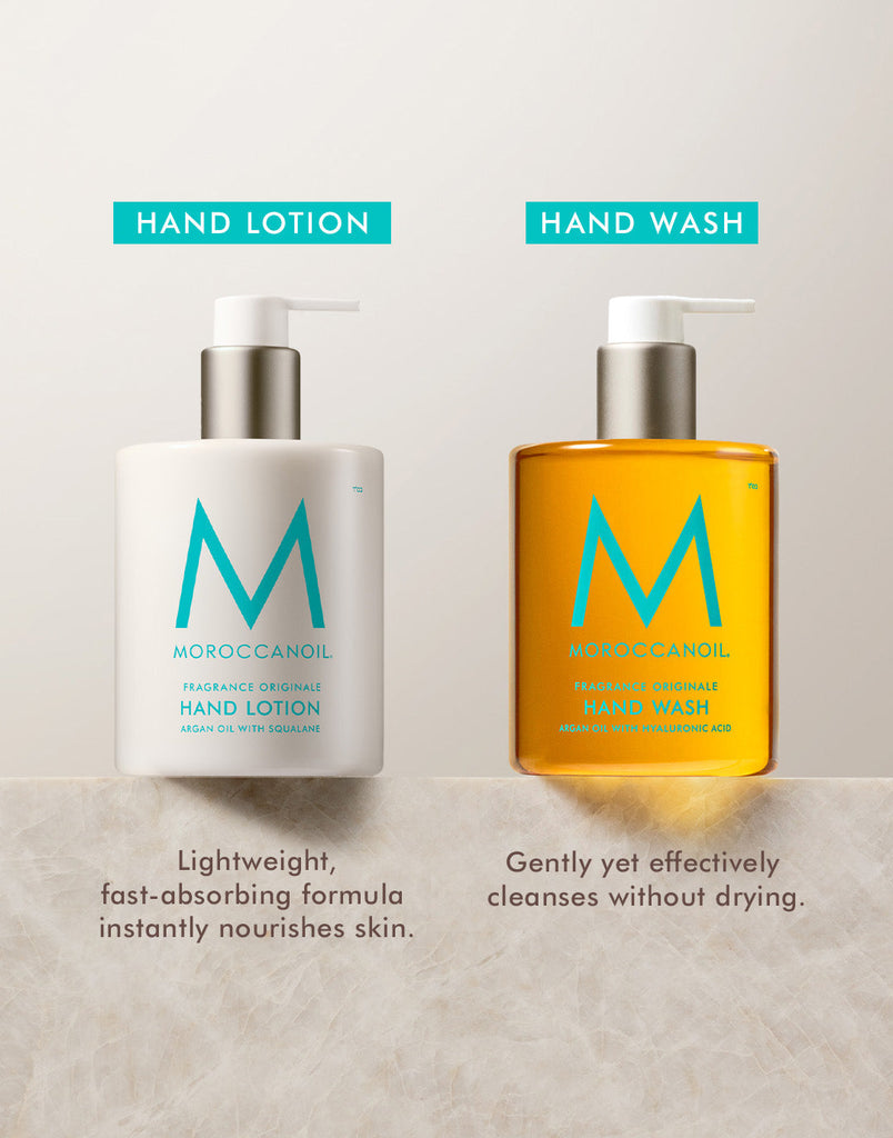 Moroccanoil Hand Care Essentials Set (Hand Lotion + Hand Wash)