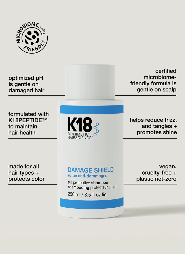 K18 Damage Shield pH Protective Shampoo 250 ml / 8.5 oz