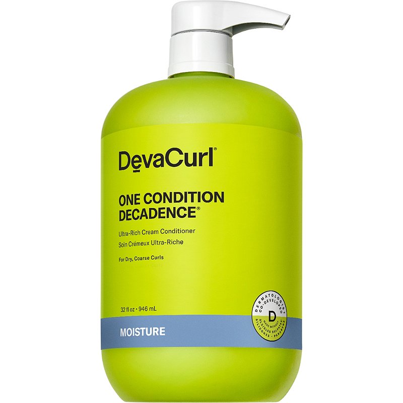 DevaCurl One Condition Decadence Ultra Rich Cream Conditioner 32 oz - 815934026558