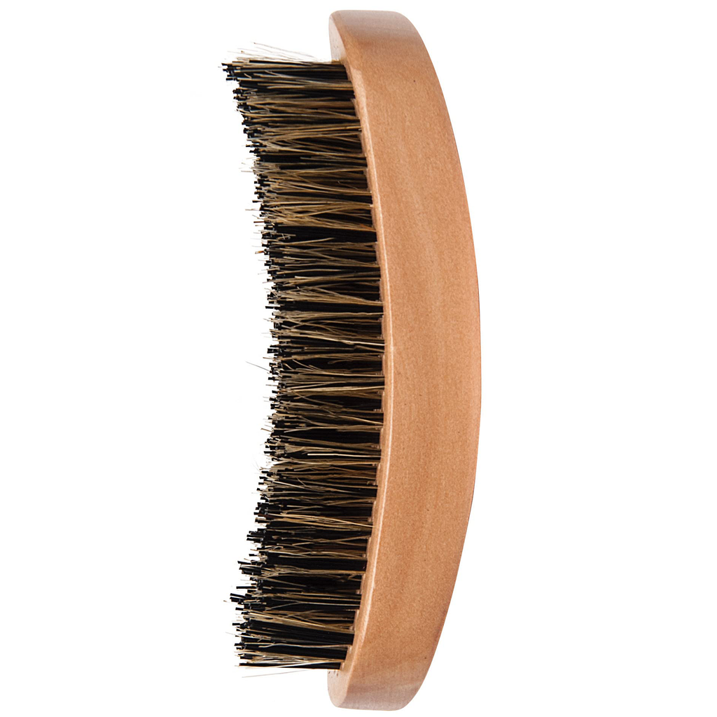 Diane Men's Reinforced Boar Military Wave Brush - Hard | D1000