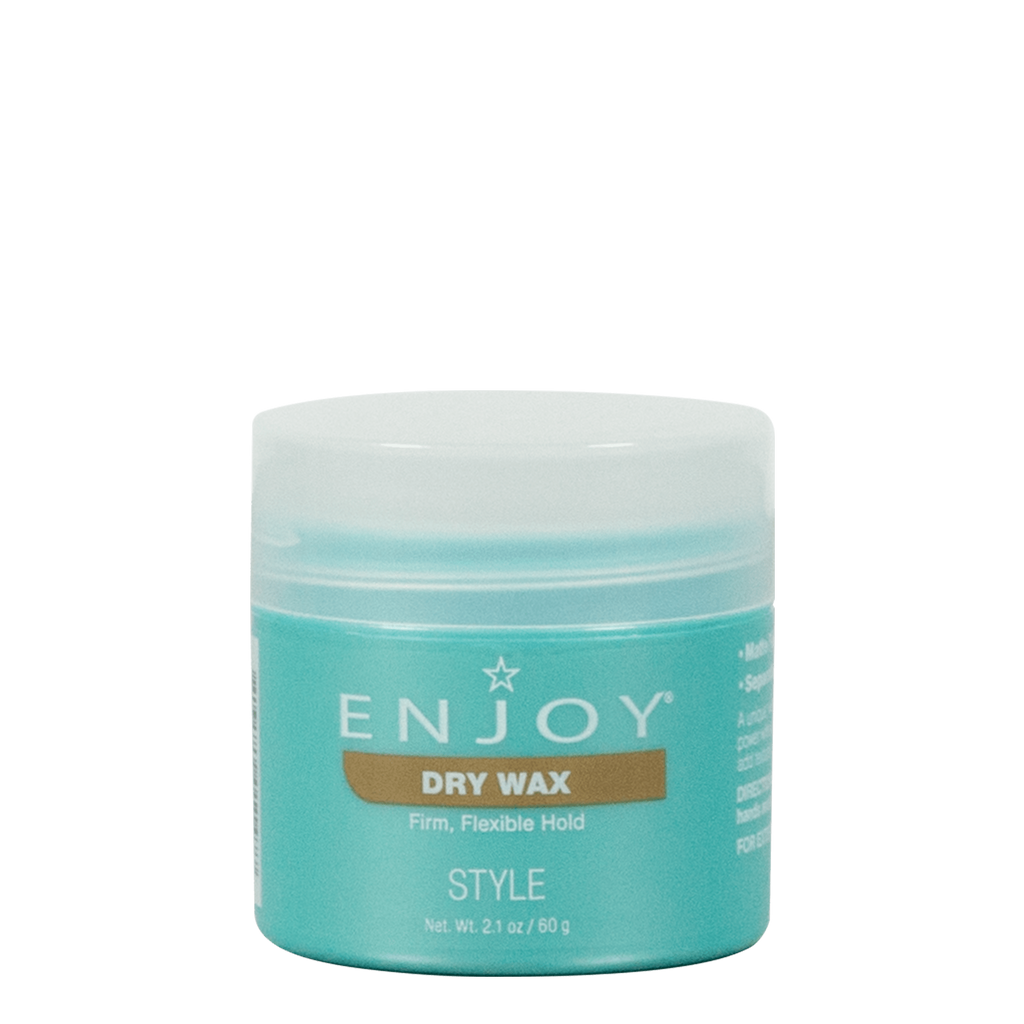 813529011477 - Enjoy STYLE Dry Wax 2.1 oz / 60 g | Firm / Flexible Hold