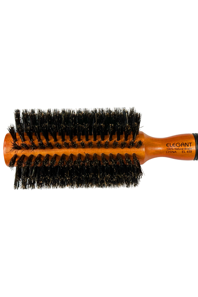 Elegant #459 Round Boar Hairbrush - 14 Rows (2.5")