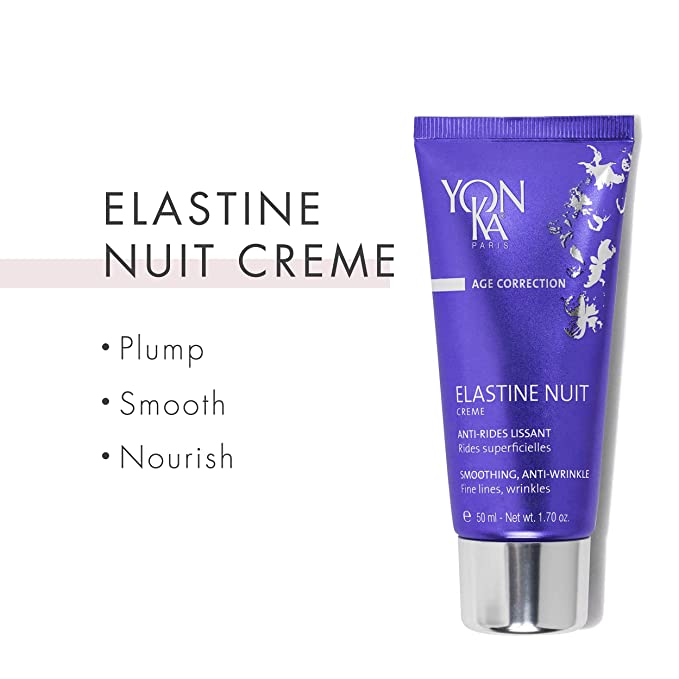Yon-Ka Elastine Nuit 50 ml / 1.70 oz | Plumping Anti-Aging Night Cream - 832630005342