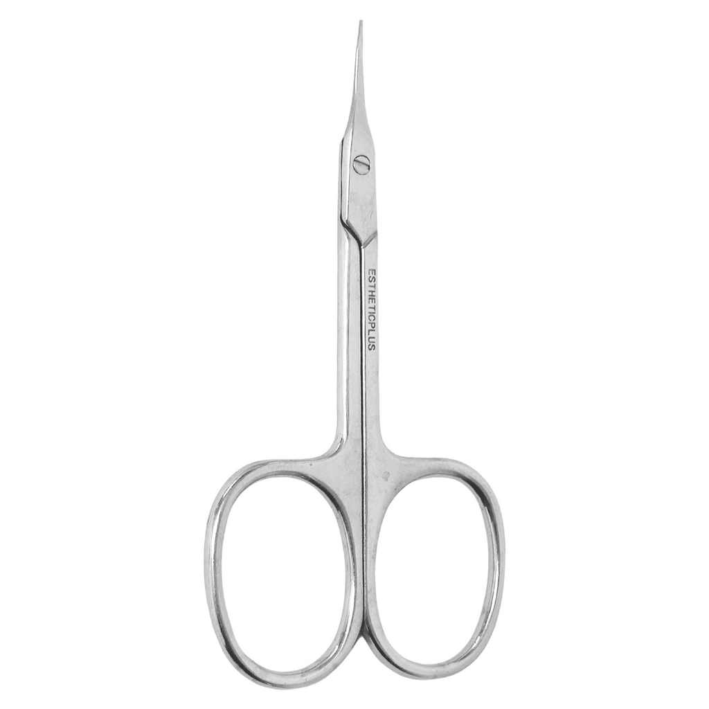 Esthetic Plus #2801 Extra Fine Point Stainless Steel Nail Cuticle Scissors 3.5"