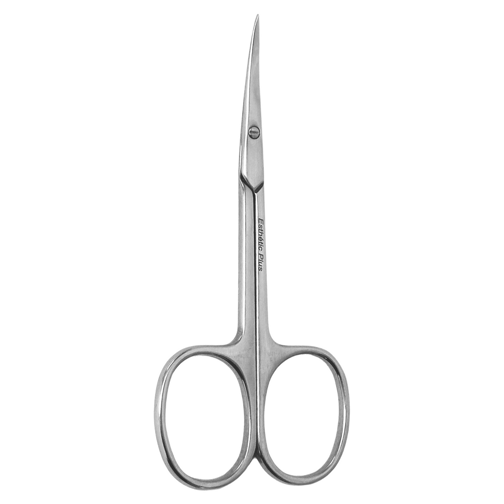 Esthetic Plus #2803 Long Blade Stainless Steel Nail Cuticle Scissors 4"