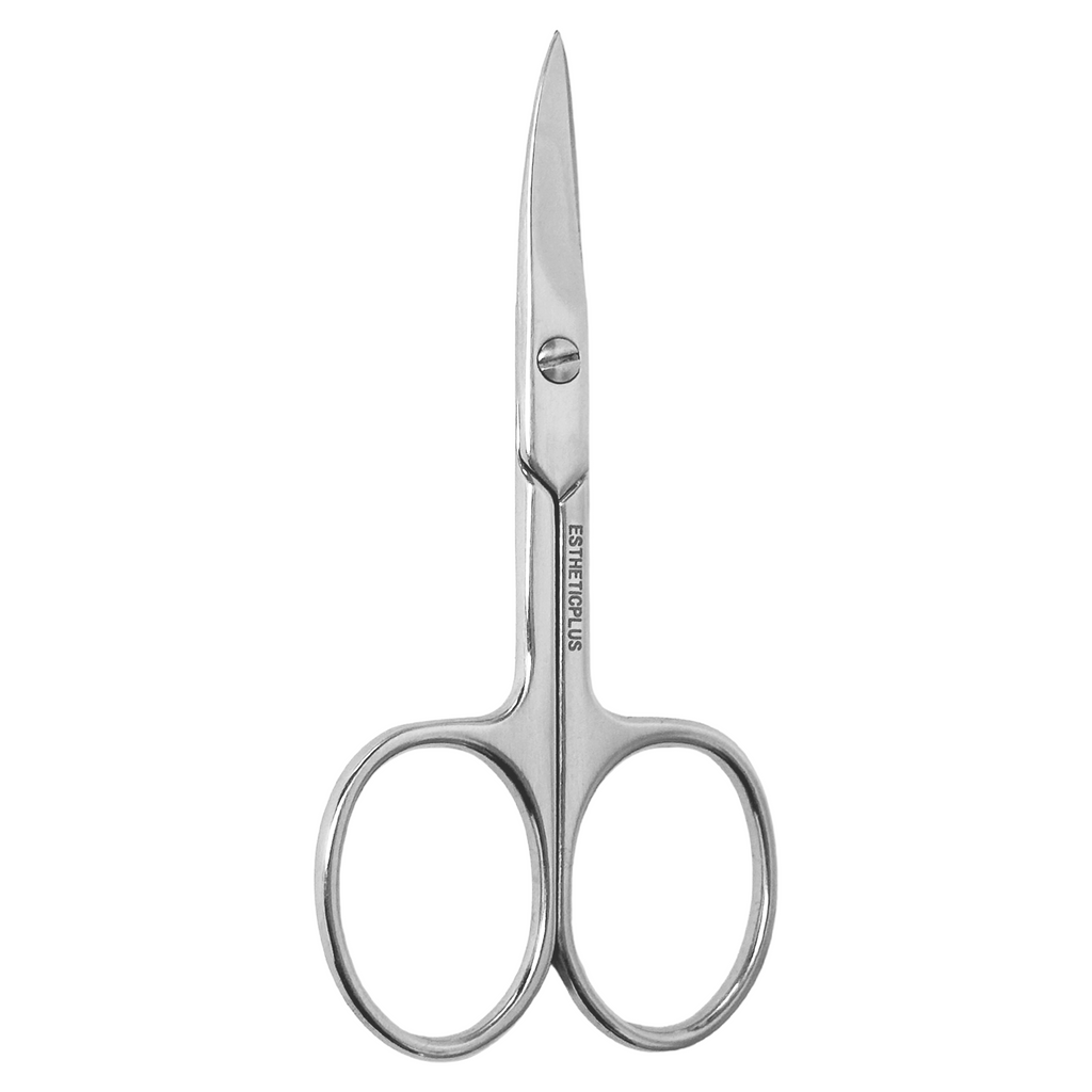 Esthetic Plus #2804 Wide Blade Stainless Steel Nail Cuticle Scissors 3.5"