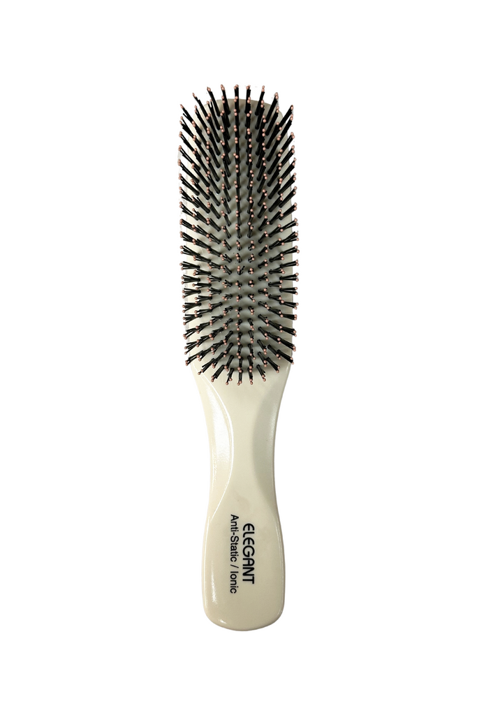 Elegant #486 Anti-Static Ionic Bristles Styler Hairbrush - Large (7.75")