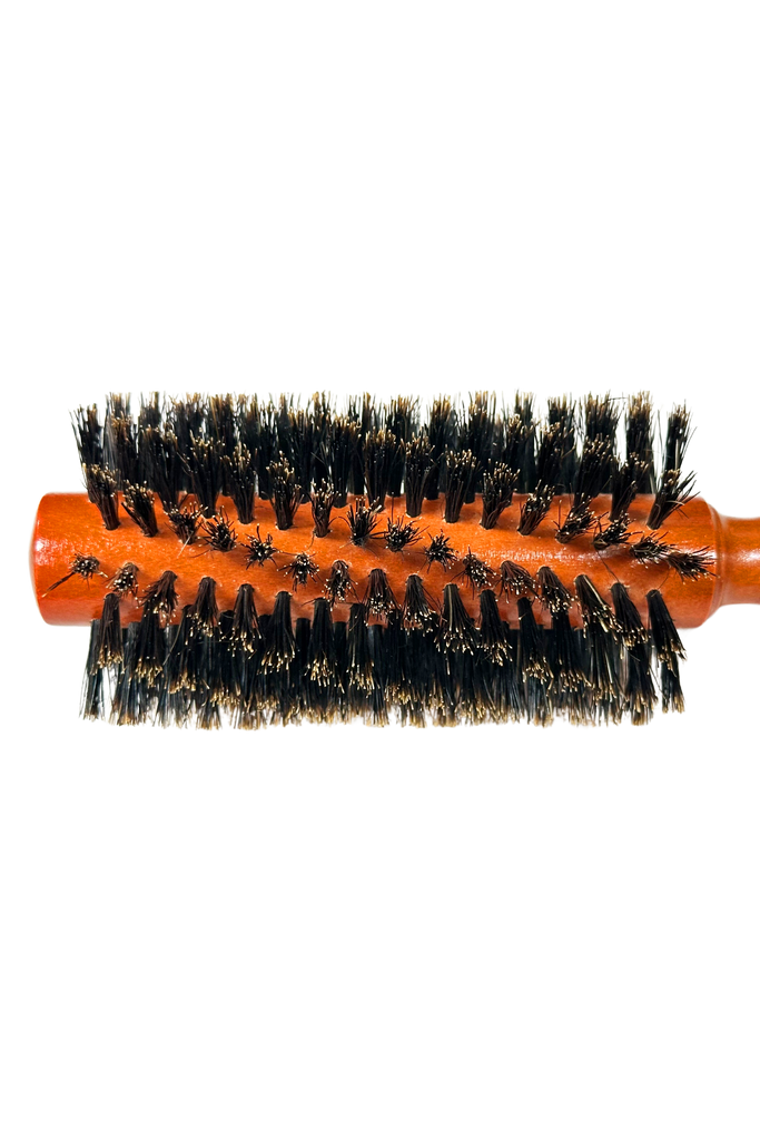 Elegant #862 Round Boar Hairbrush With Soft Handle - Small