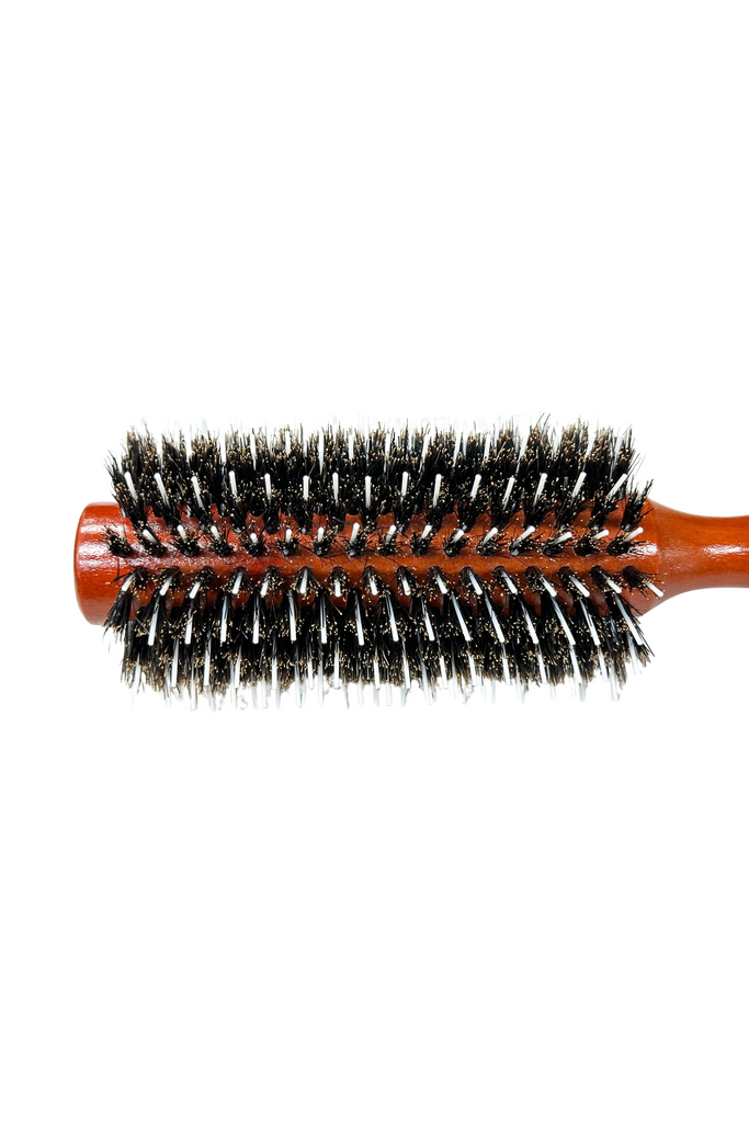 Elegant #858 Anti-Static Round Nylon & Porcupine Hairbrush (2.25")