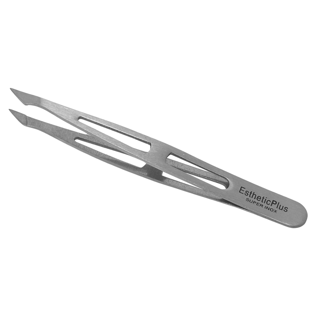 Esthetic Plus #2827 Super Inox Stainless Steel Slanted Pointed Tweezer (3.75")