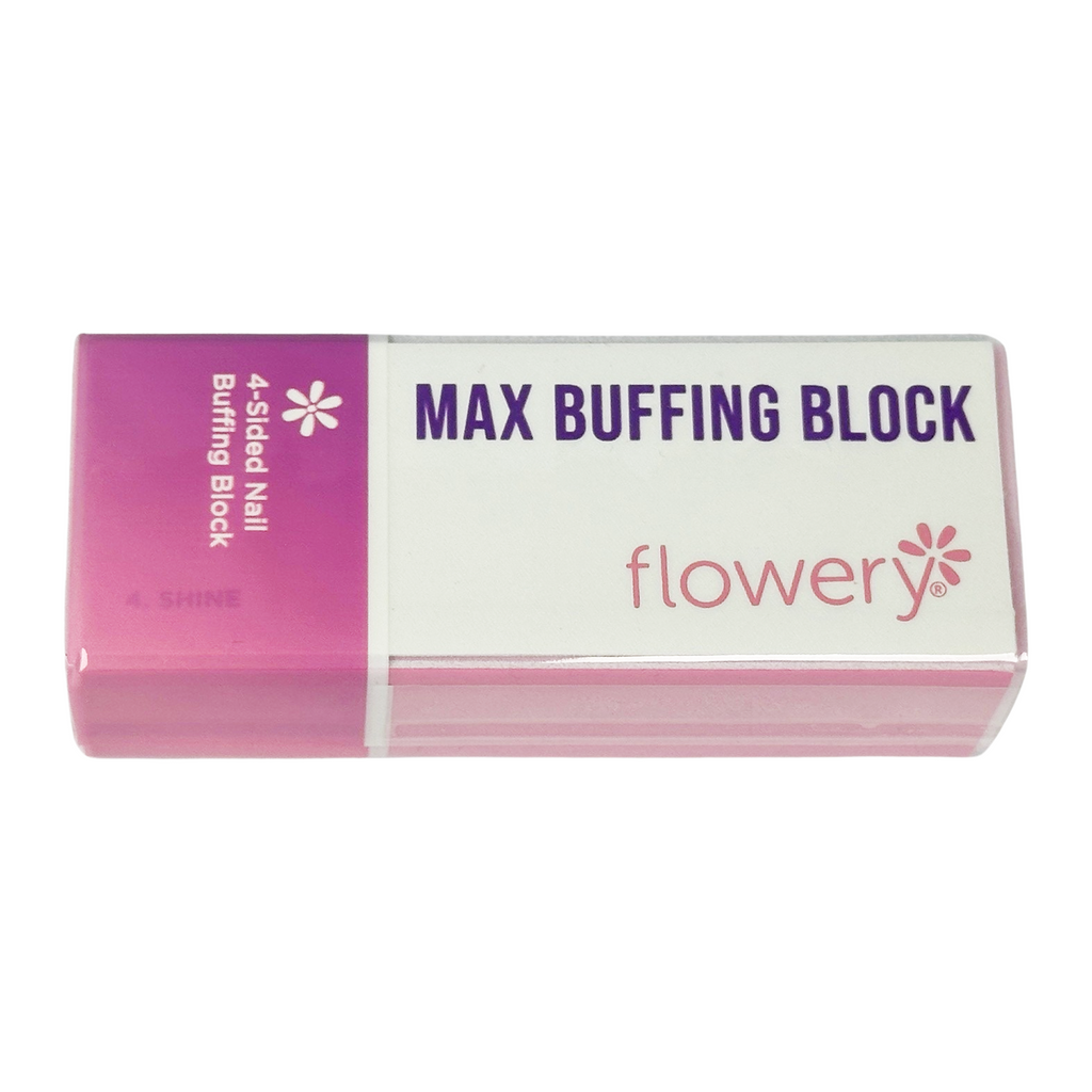 Flowery Max Buffing Block | 4-Sided Nail Buffing Block